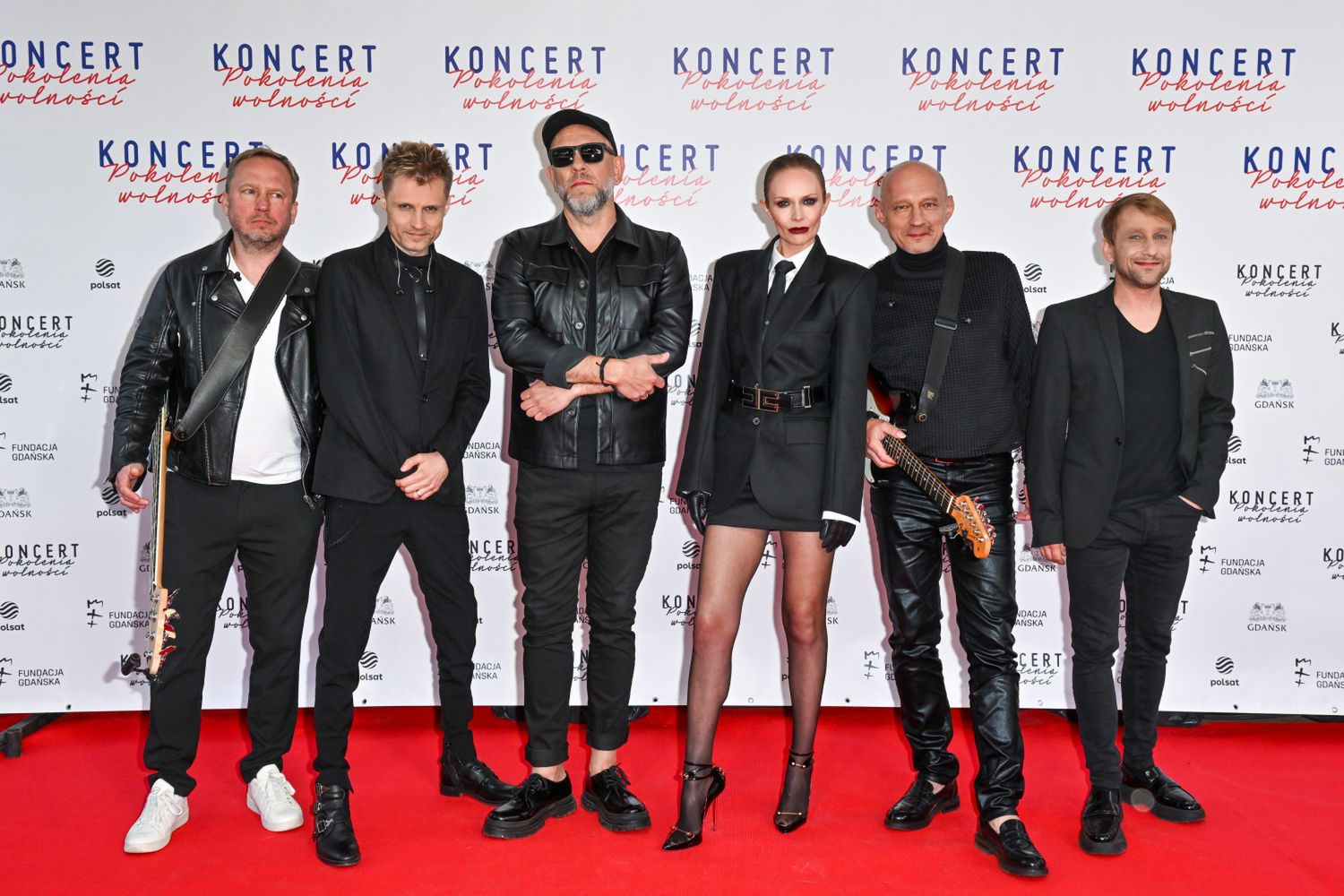 Kasia Stankiewicz na koncercie Pokolenia wolności (fot. AKPA)