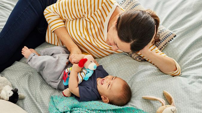 mama z niemowlęciem