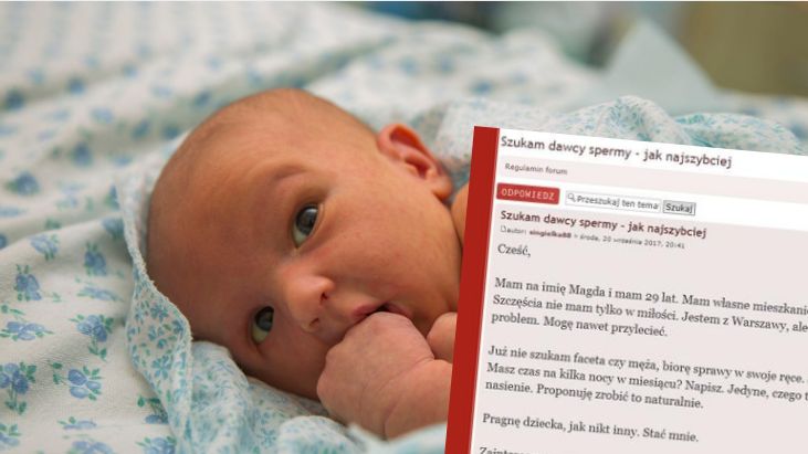 Gdy współczesna kobieta pragnie dziecka, zrobi wszystko, by to osiągnąć