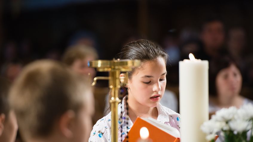 W większości parafii każdej niedziel odbywają się msze przeznaczone dla dzieci.