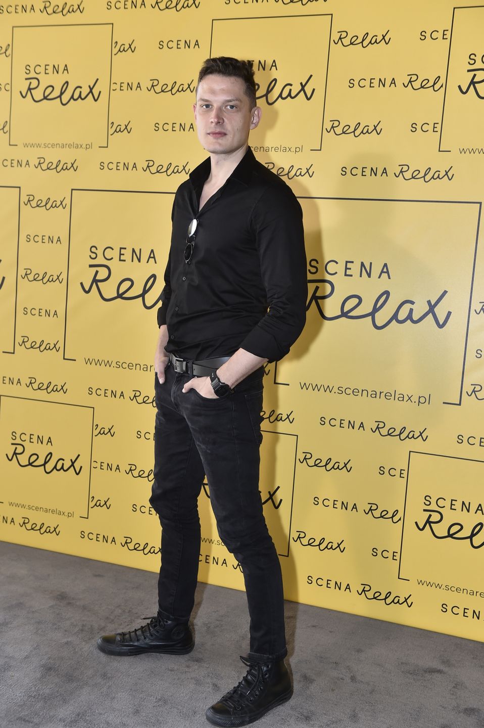Adam Fidusiewicz na konferencji Sceny Relax