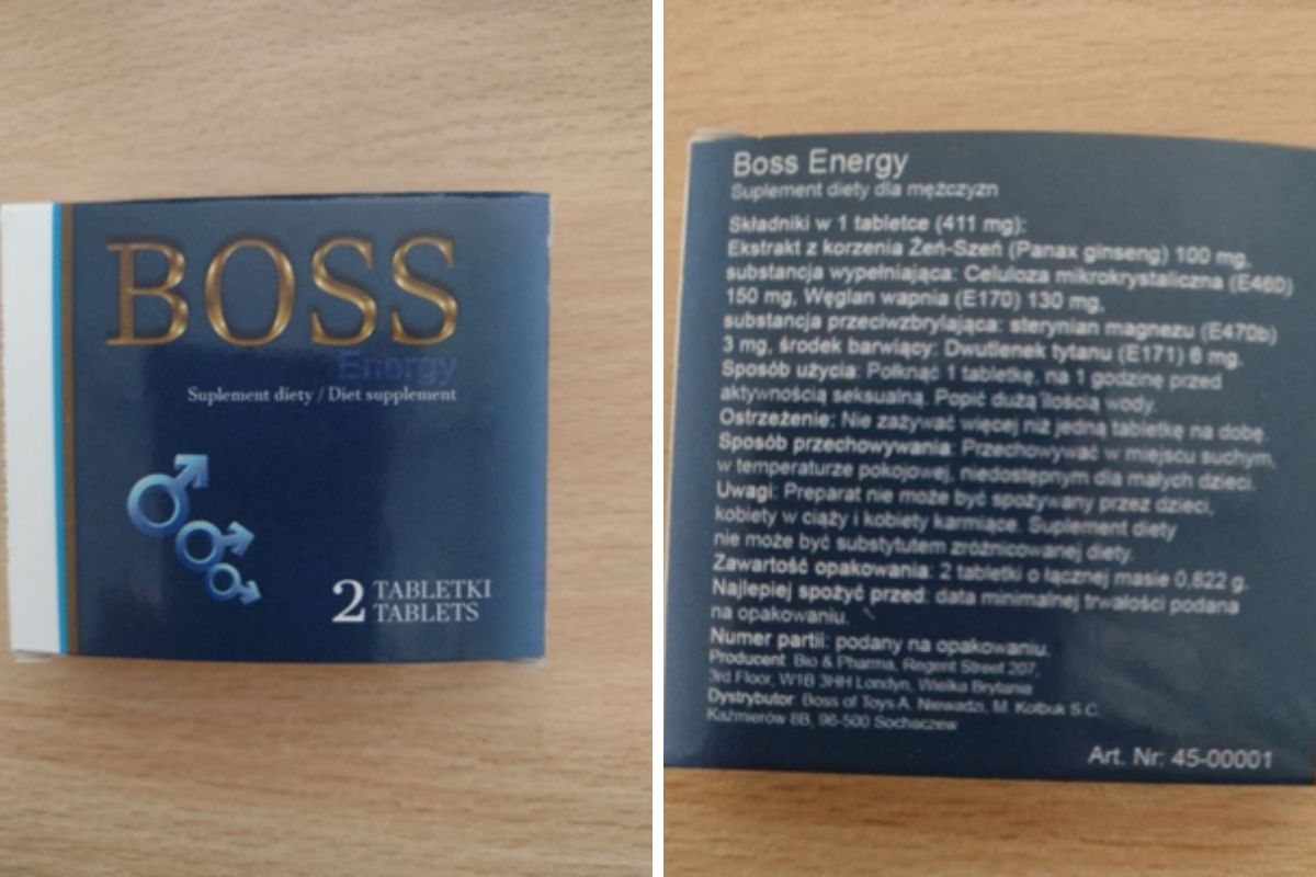 GIS ostrzega przed partią suplementu diety. Zawiera dwie niedozwolone substancje