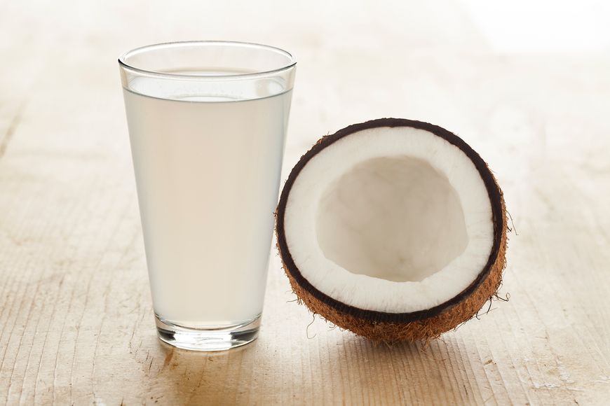 Woda kokosowa i limonka
