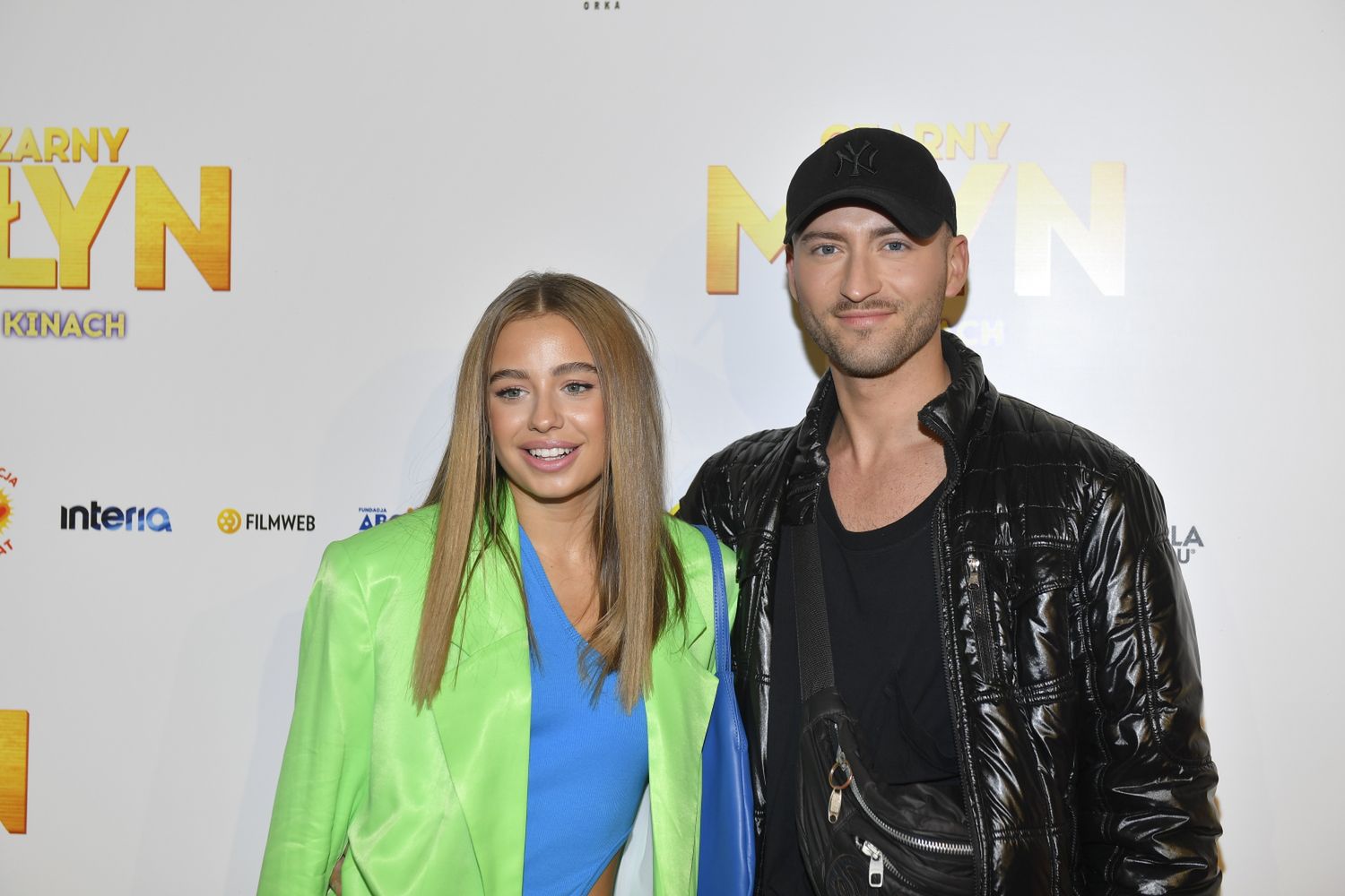 Oliwia Bieniuk i Michał Bartkiewicz - premiera filmu „Czarny młyn”