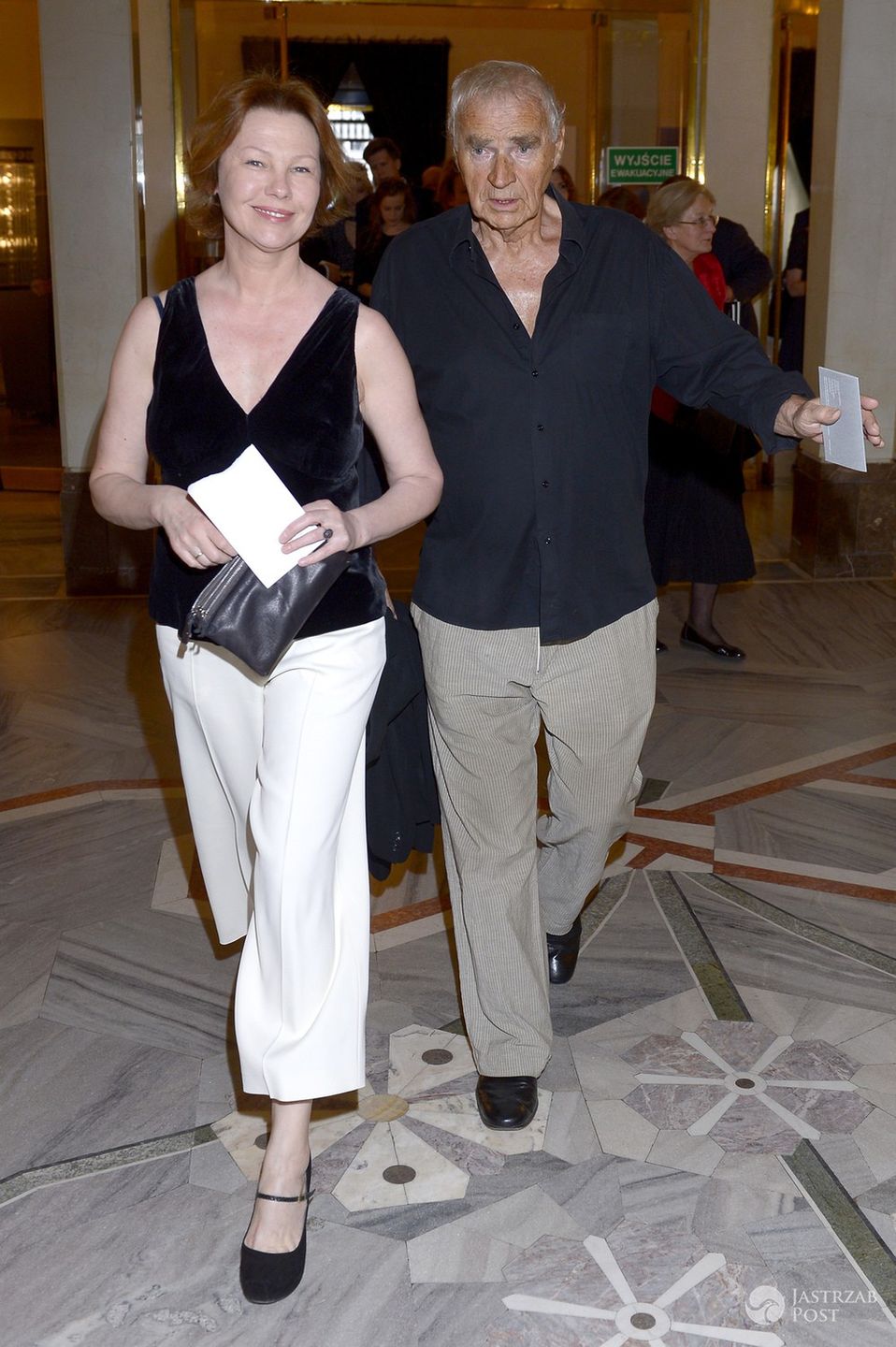 Janusz Głowacki i Olena Leonenko