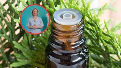 Spożywanie oleju rycynowego może powodować problemy jelitowe. Pielęgniarka przestrzega