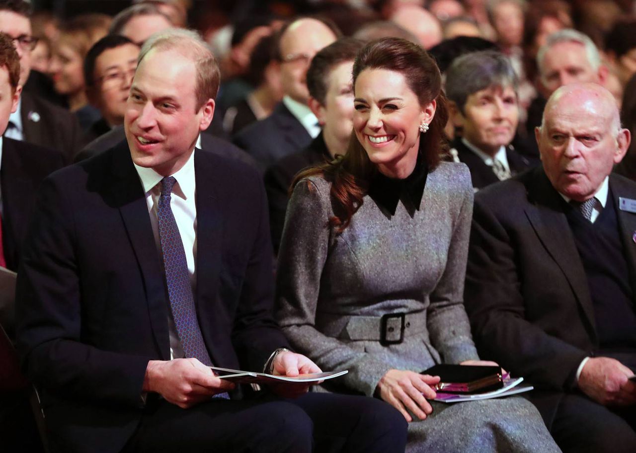 Książę William i księżna Kate podczas obchodów Dnia Pamięci Ofiar Holocaustu w Wielkiej Brytanii
