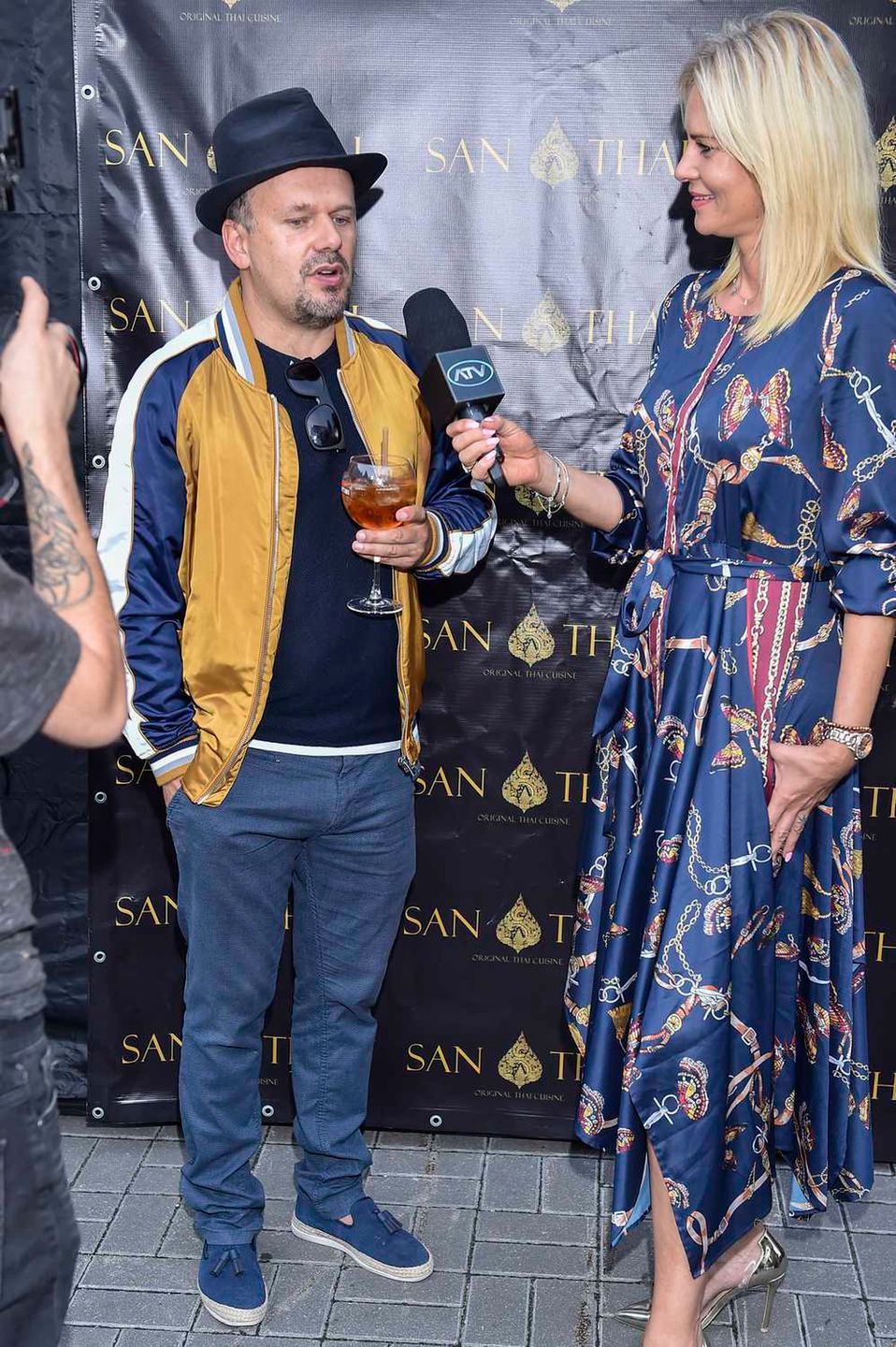 Krzysztof KASA Kasowski – urodziny tajskiej restauracji SanThai