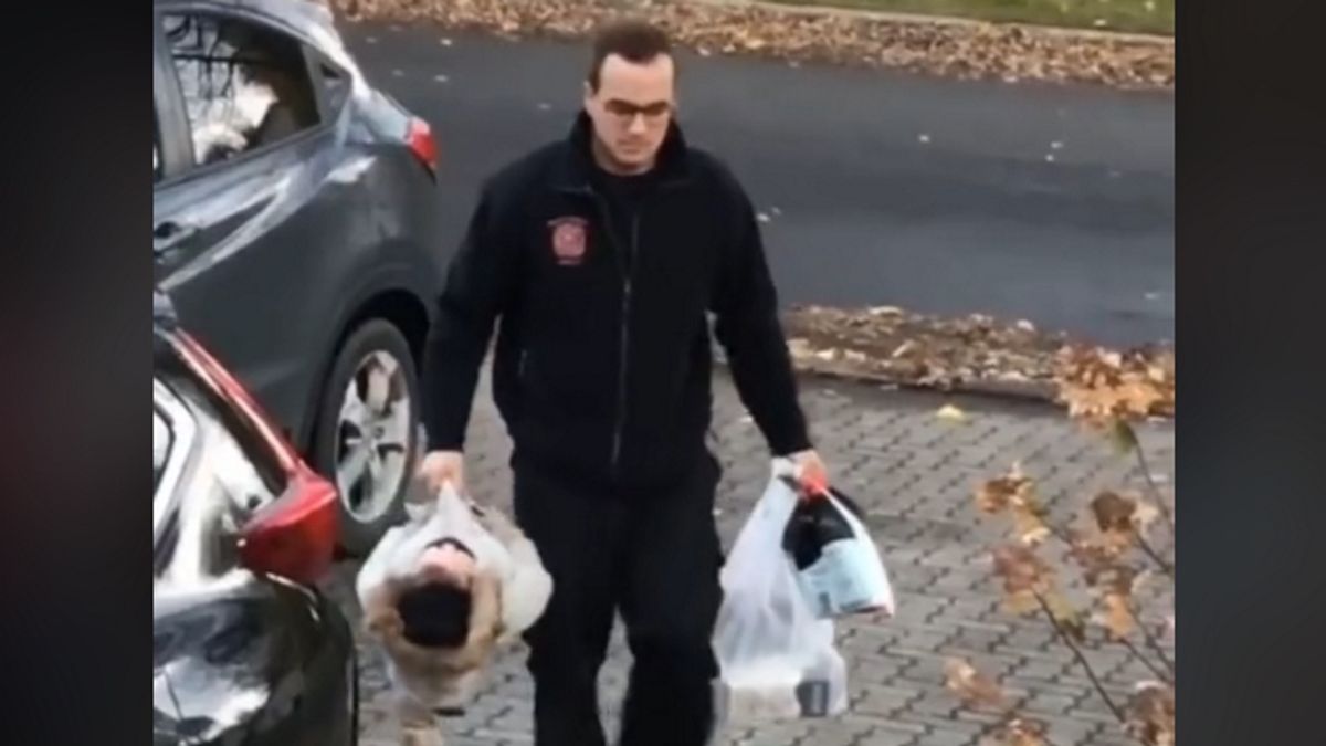 Ociec uporał się z rozhisteryzowaną córką
