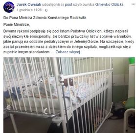 Sytuacja rodziców na pediatrycznych oddziałach się zmieni. Jurek Owsiak wyciąga rękę