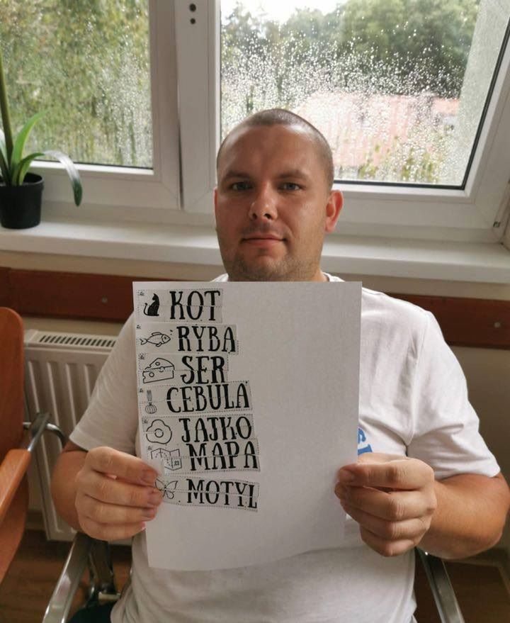 Mateusz Gąsiorowski ćwiczy pamięć