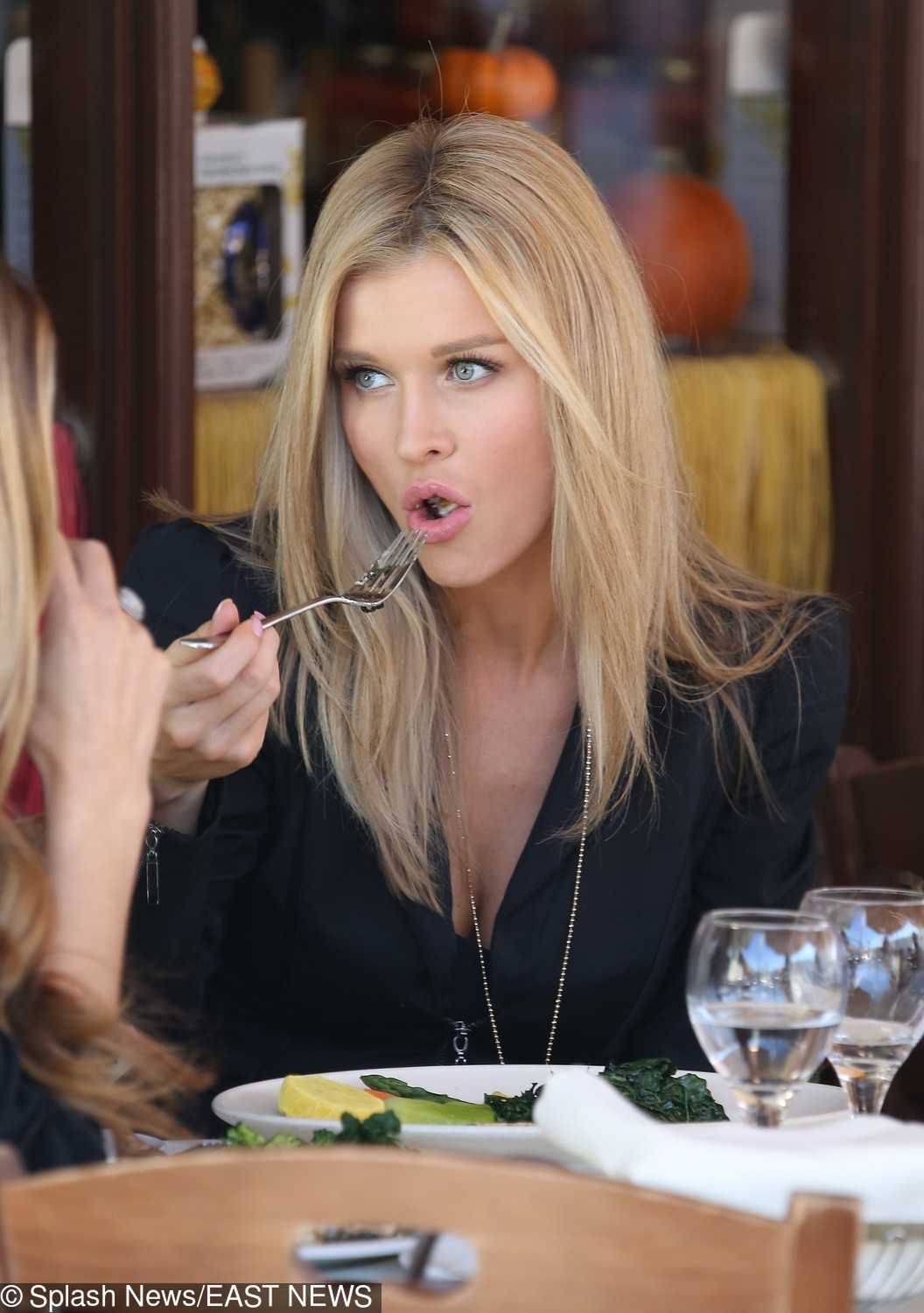 Joanna Krupa na lunchu