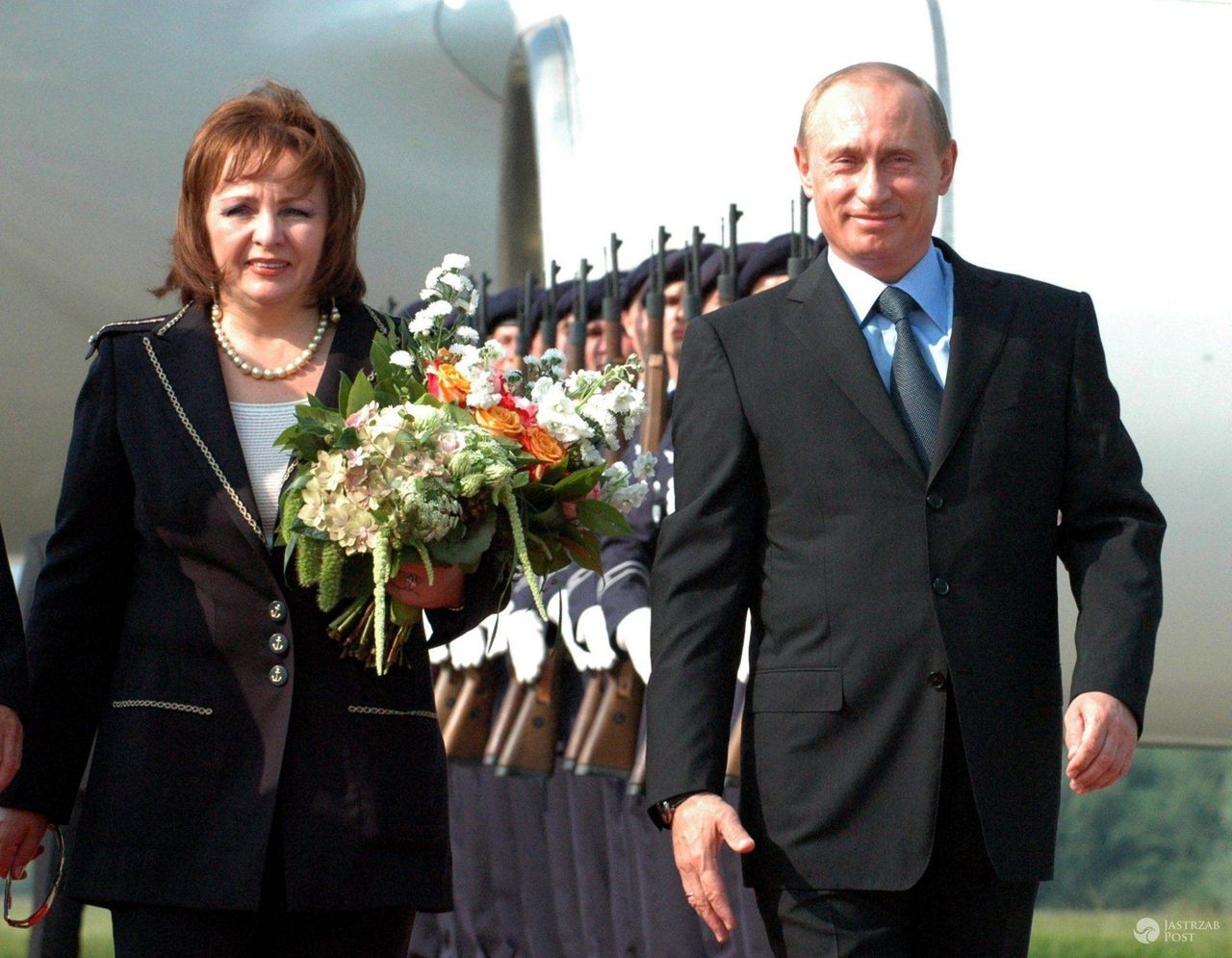 Ludmiła Putin z byłym mężem
