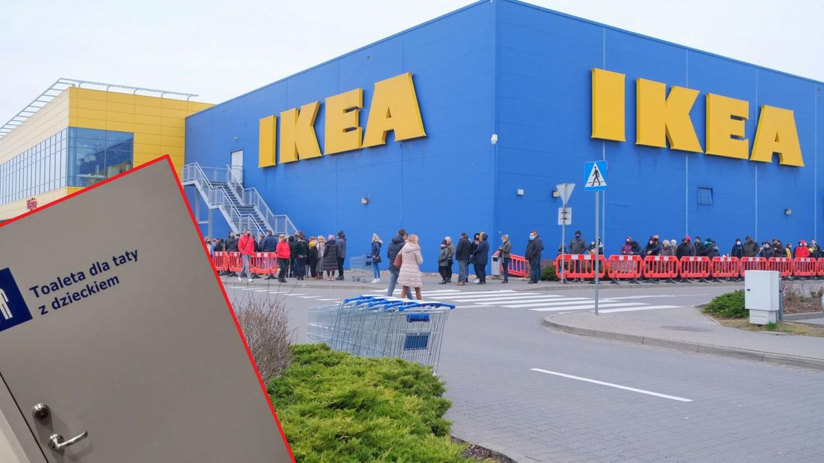 Toaleta dla taty z dzieckiem poróżniła internautów. "Od mężczyzn wymaga się bycia dobrym tatą"