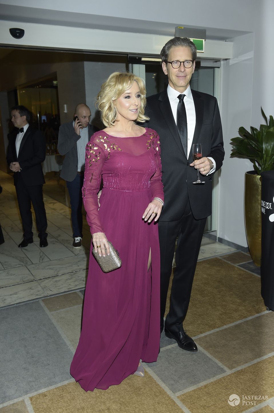 Agata Młynarska i Przemysław Schmidt - Bal Gwiazd Dobroczynności 2016