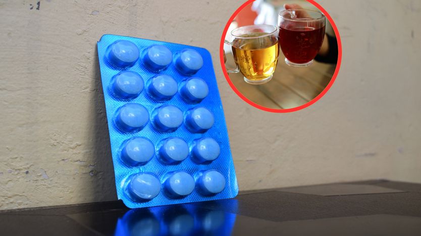 Nie popijaj leków herbatą. Kofeina może powodować niechciane skutki