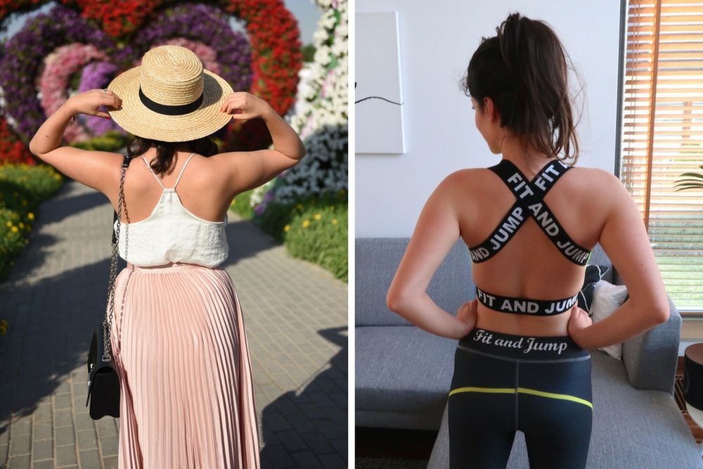 Autorka bloga Fashionelka przed i po metamorfozie 