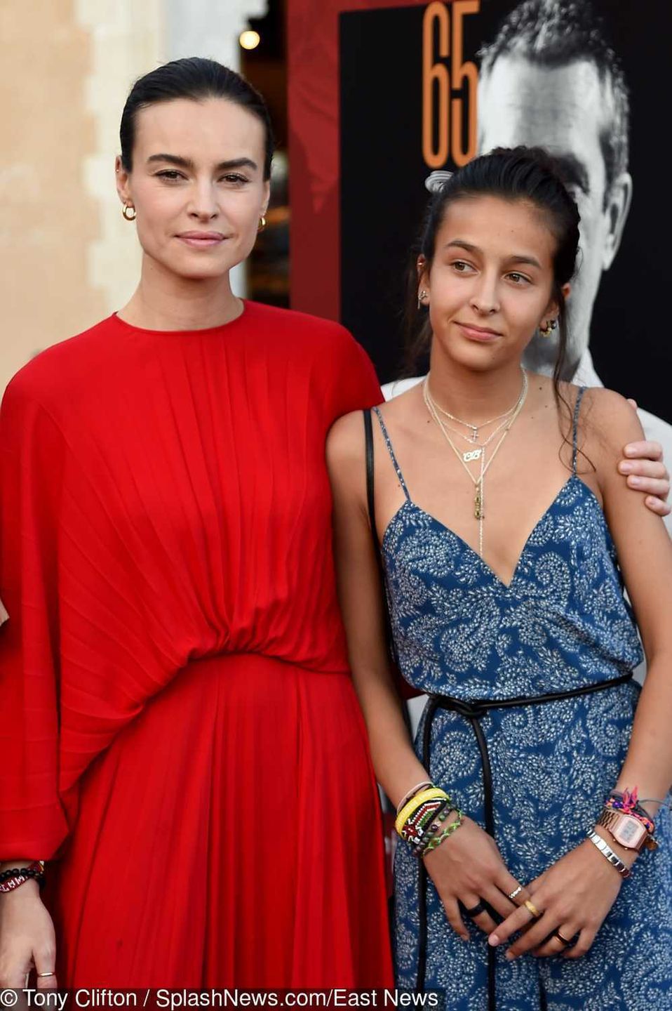 Kasia Smutniak, Sophie Taricone - festiwal filmowy w Taorminie