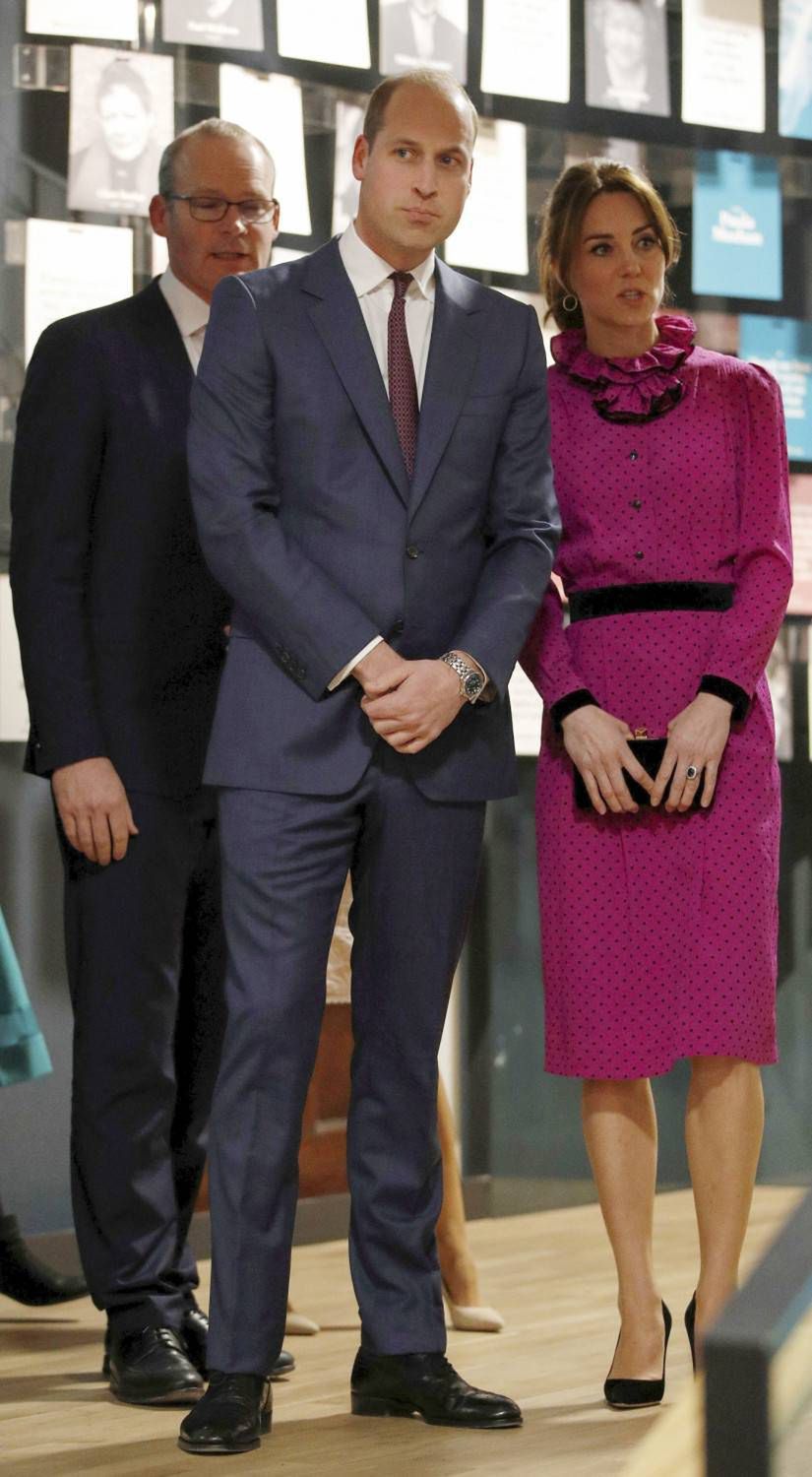 Księżna Kate w różowej sukni