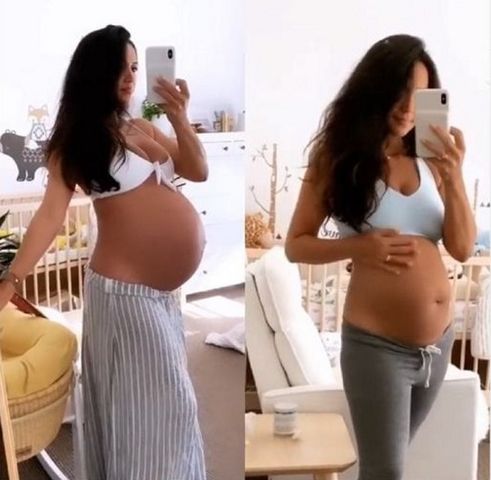 Bogerka pokazuje brzuszek po ciąży 