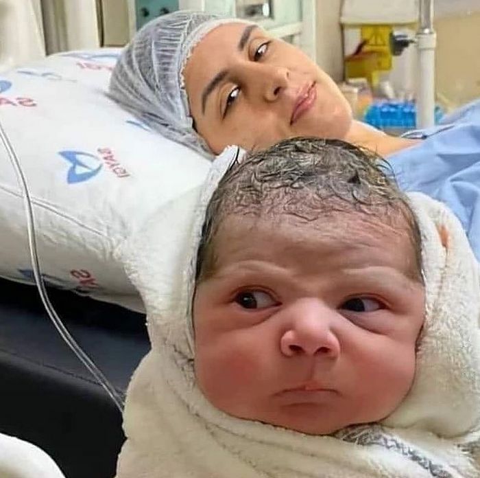 Rozczarowany noworodek