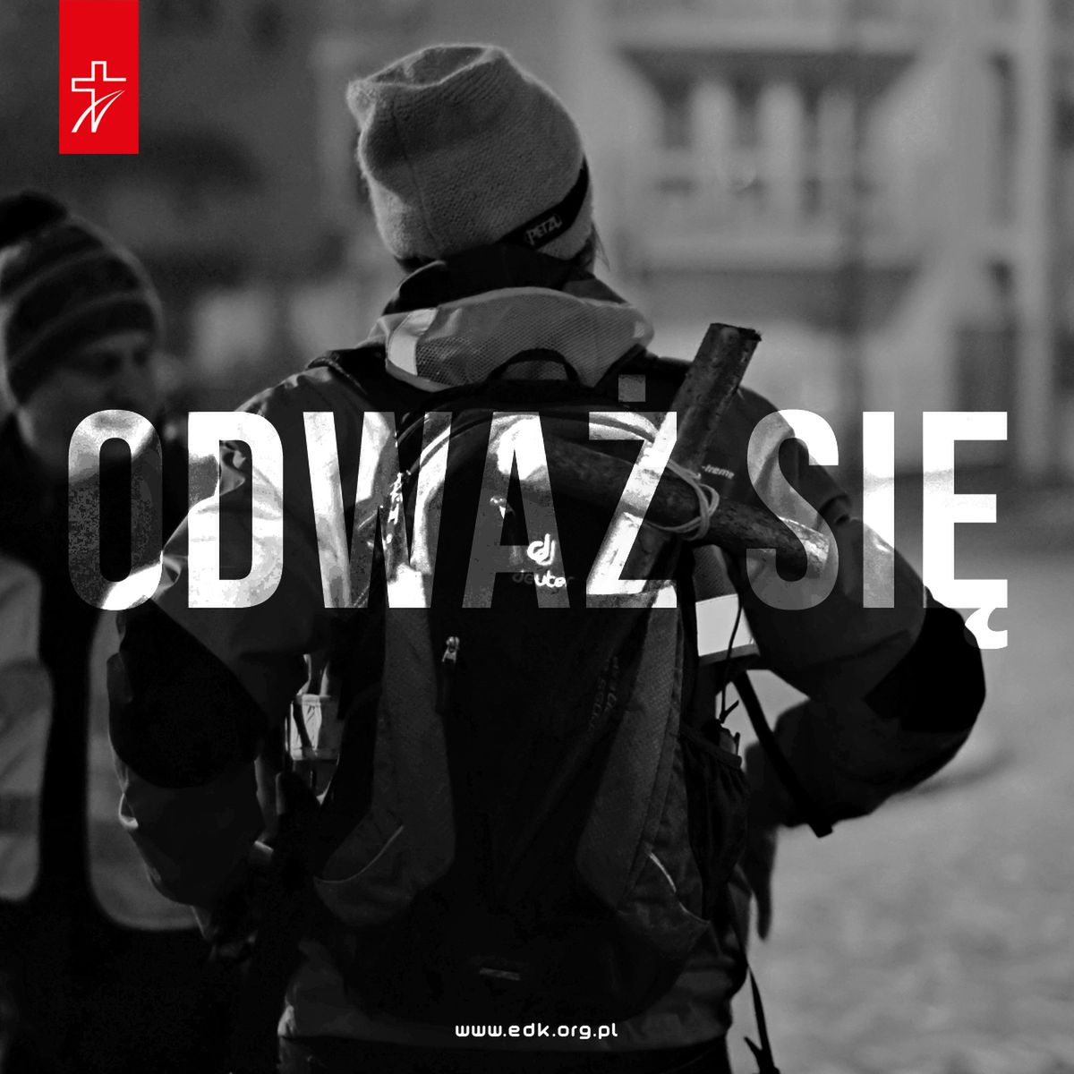 Grafika promujące Ekstremalną Drogę Krzyżową