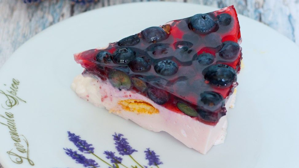 Sernik na zimno z serków homogenizowanych