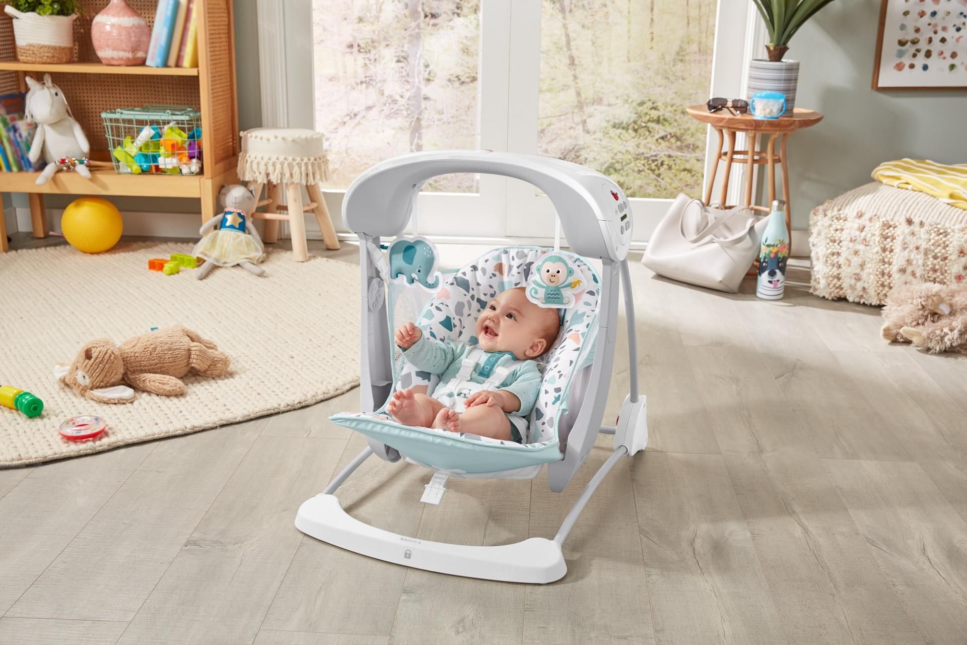 Huśtawka-leżaczek Deluxe