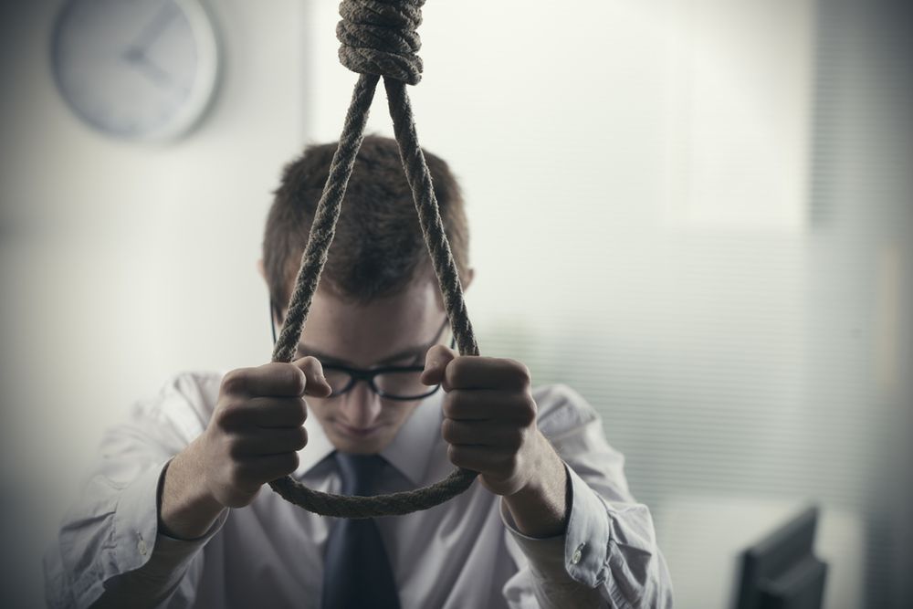 Nie wypadki ani choroby – to samobójstwa są najczęstszą przyczyną śmierci mężczyzn poniżej 45. roku życia