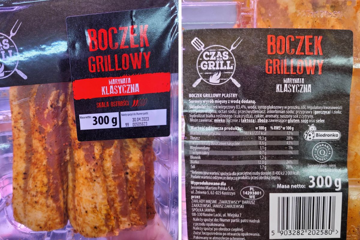Czas na grill. Boczek grillowy