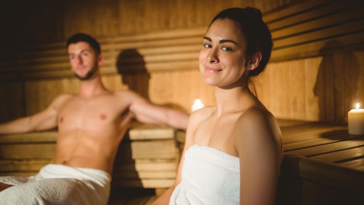 Plucha i zimno. A może do sauny?