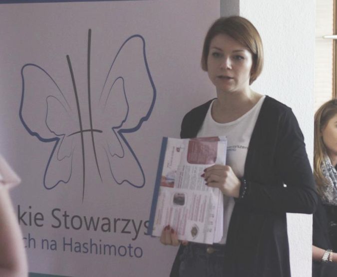 Katarzyna Kędzierska prowadzi takze warsztaty dla osób chorych na Hashimoto