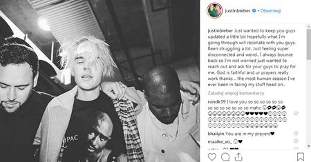 Justin Bieber ma depresję. Poprosił fanów o modlitwę