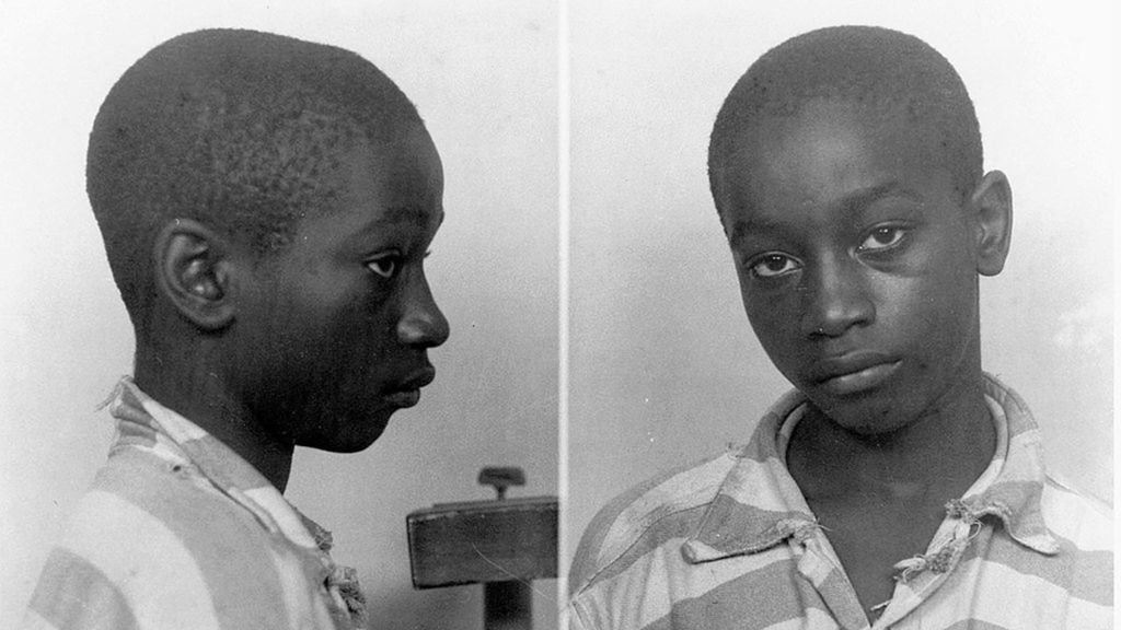 George Stinney na fotografii wykonanej po aresztowaniu