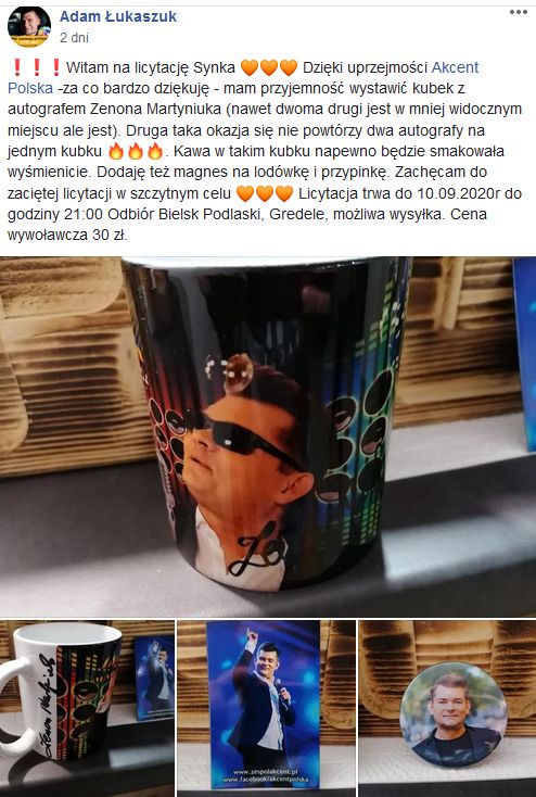 Zenon Martyniuk włączył się w akcję pomocową