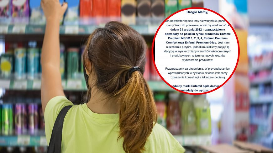 Popularne mleko dla niemowląt znika z rynku
