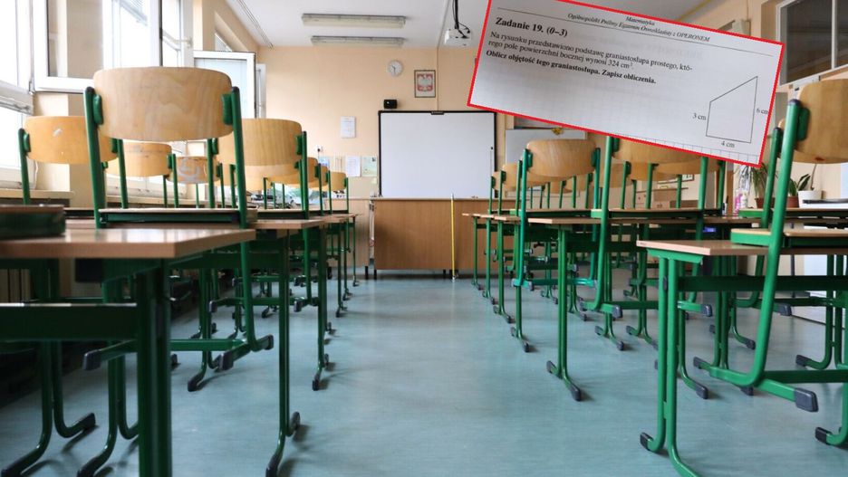 Egzamin ósmoklasisty z matematyki z błędem? "Wydawnictwo się nie popisało"