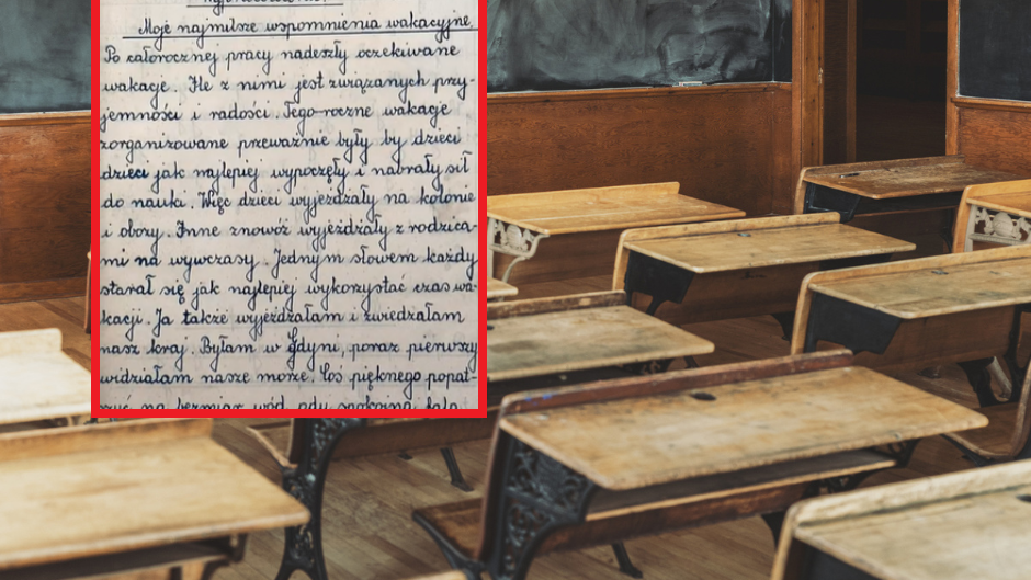 Wypracowanie z lat 50. Internauci są pod wrażeniem