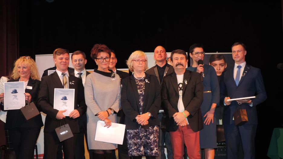 Laureaci i organizatorzy Wyróżnienia Białej Wstążki