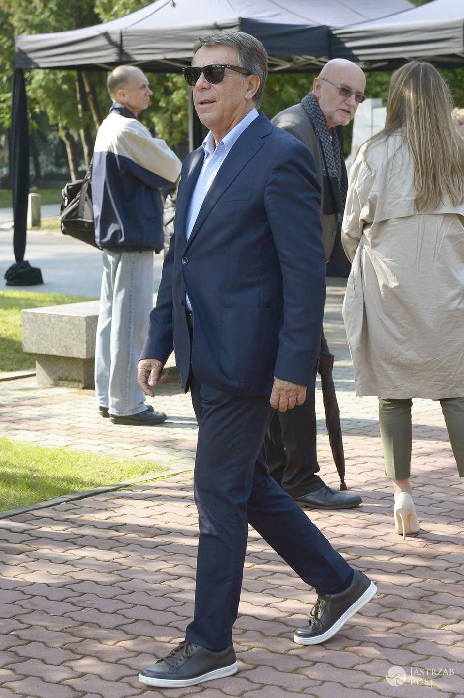 Wojciech Gąssowski - pogrzeb Janusza Głowackiego