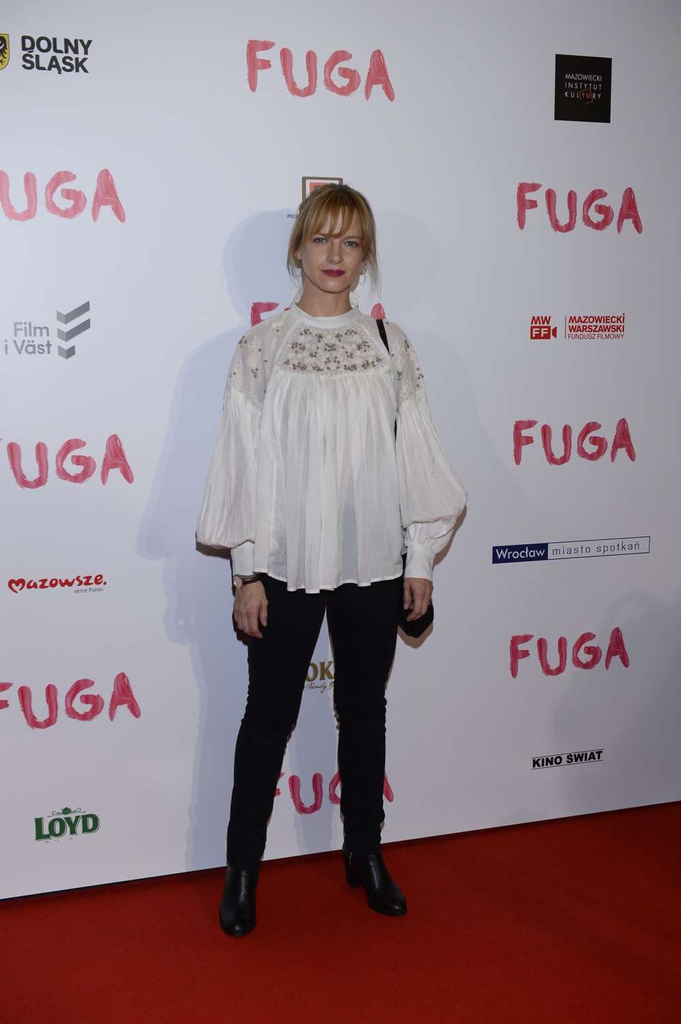 Marta Nieradkiewicz - premiera filmu "Fuga"