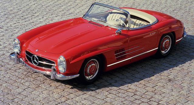 Mercedes 300 SL 40 lat w garażu