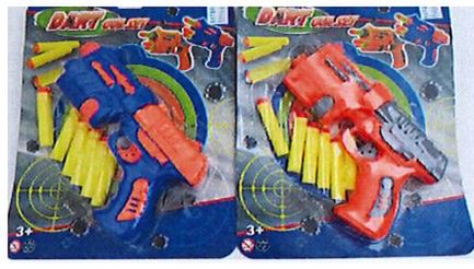 288457 pistolet na piankowe pociski z przyssawkami