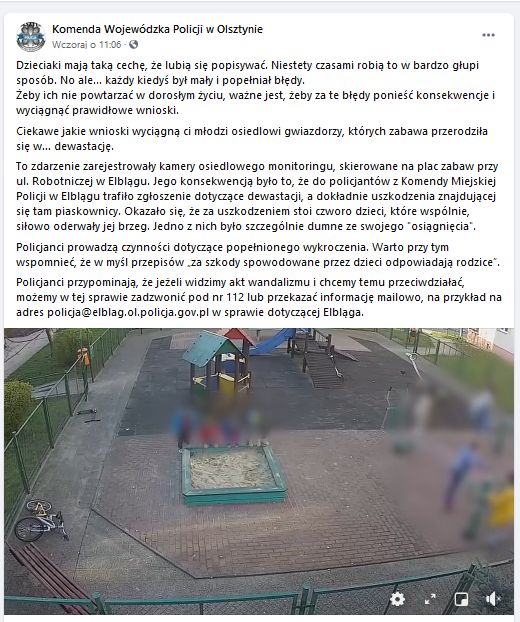 Komenda Wojewódzka Policji w Olsztynie