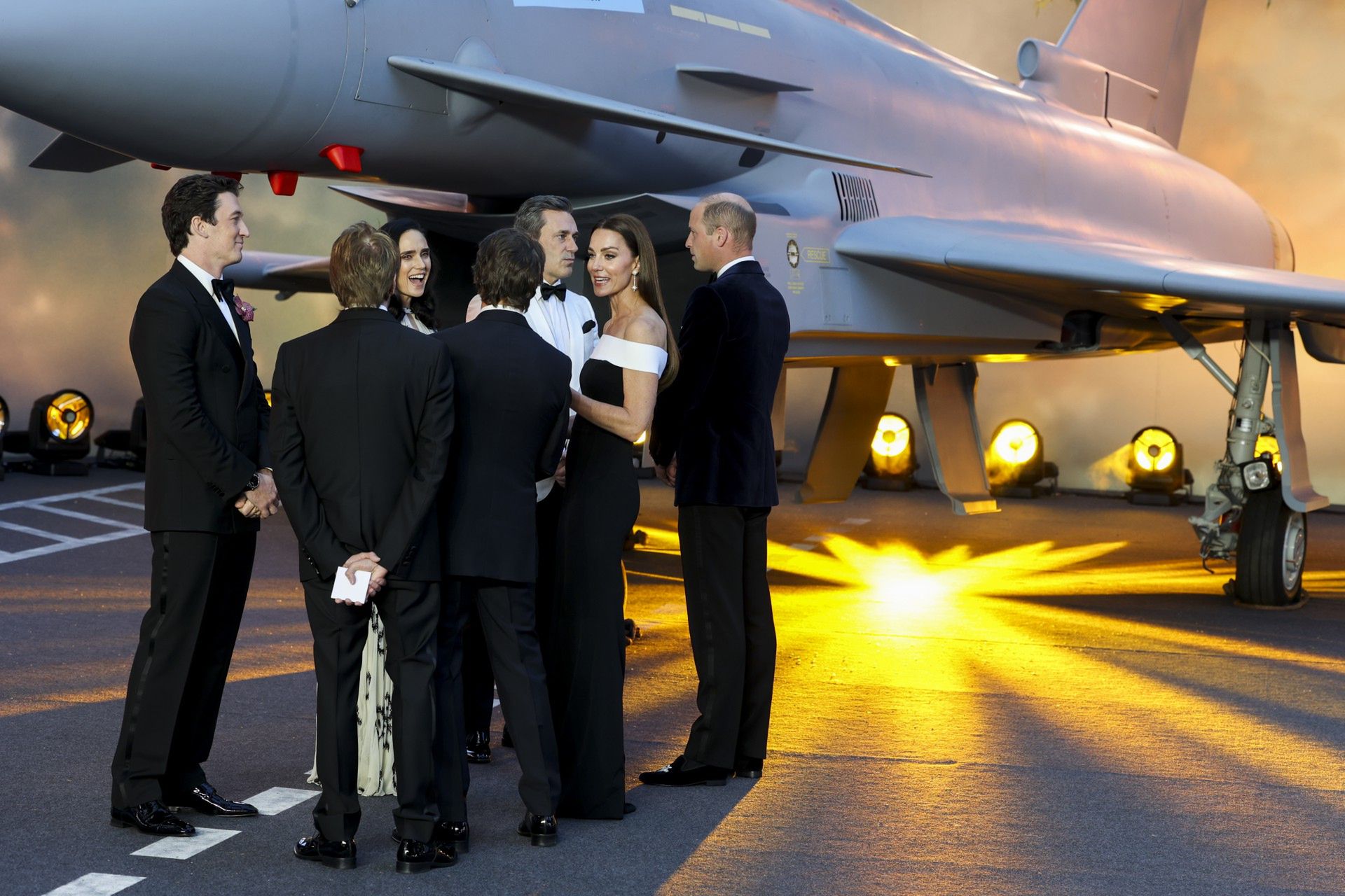 Kate i William na premierze filmu Top Gun: Maverick