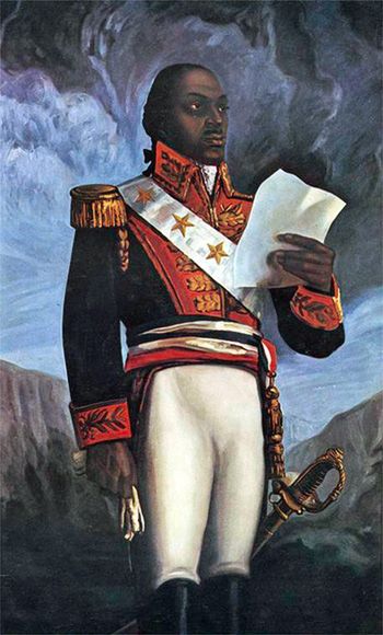 Generał Toussaint L'Ouverture, autor obrazu nieznany 