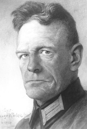 Portret Juliusa Christiansena z kwietnia 1944 r. 