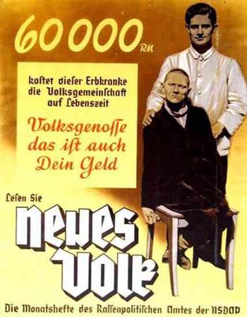 Niemiecki plakat propagandowy z 1938 r. 