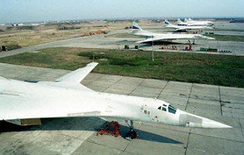 Tu-160 spadł z powodu "problemów technicznych"