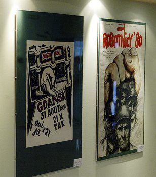 Wystawa "25-lecie Solidarności na plakatach"
